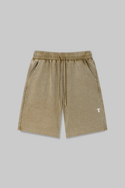Stone Grid 001 Shorts