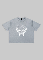 Butterfly Boxy Fit Tee - TOPARADI