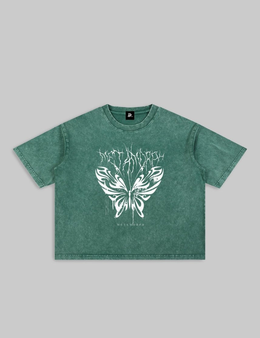 Butterfly Boxy Fit Tee - TOPARADI