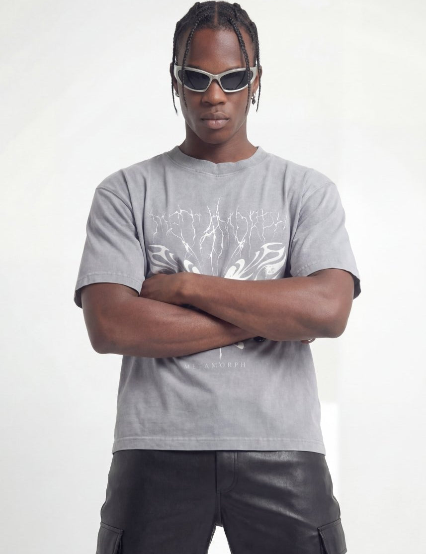 Butterfly Boxy Fit Tee - TOPARADI