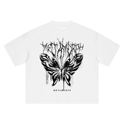 Butterfly Boxy Oversized Tee - TOPARADI