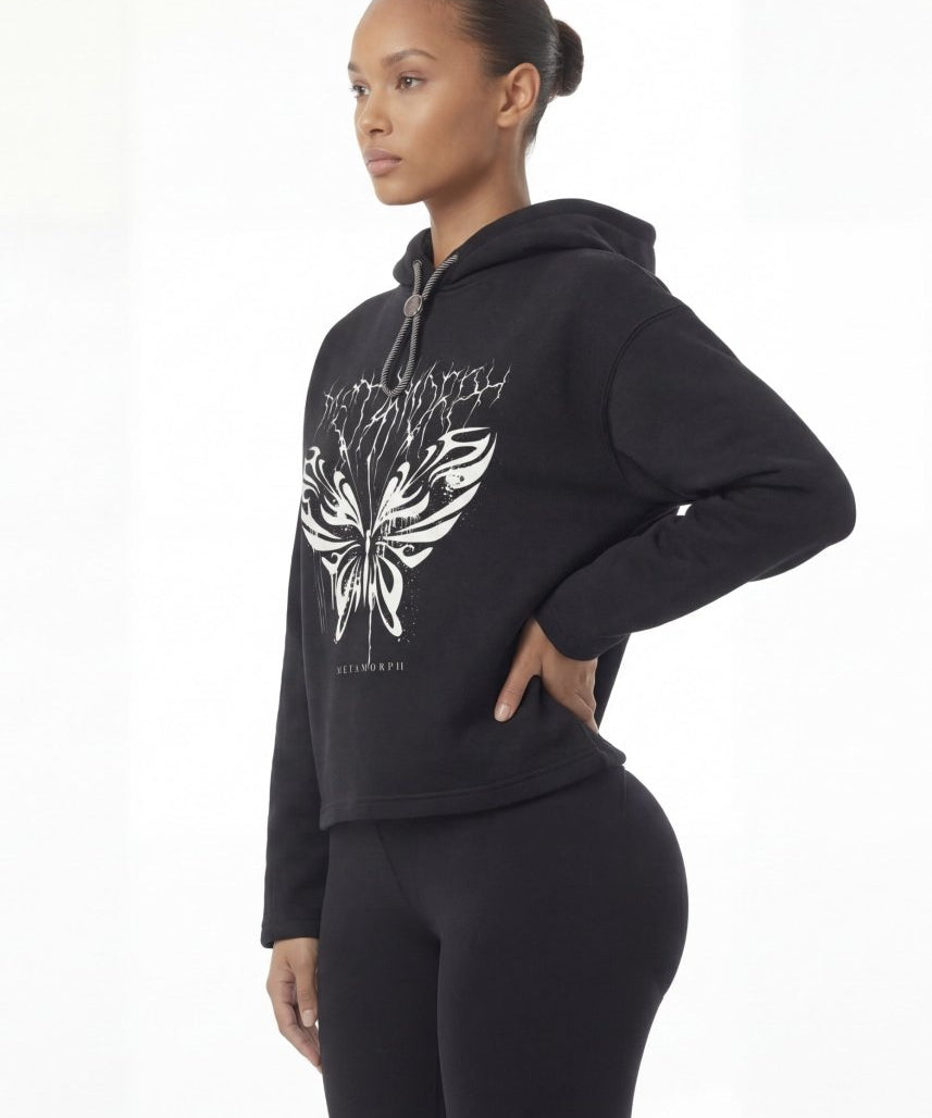 Butterfly Oversized Hoodie for her - TOPARADI