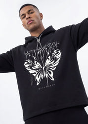 Butterfly Oversized Hoodie for Him - TOPARADI