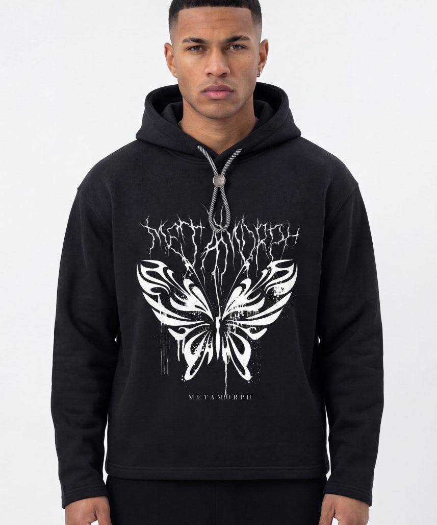 Butterfly Oversized Hoodie for Him - TOPARADI