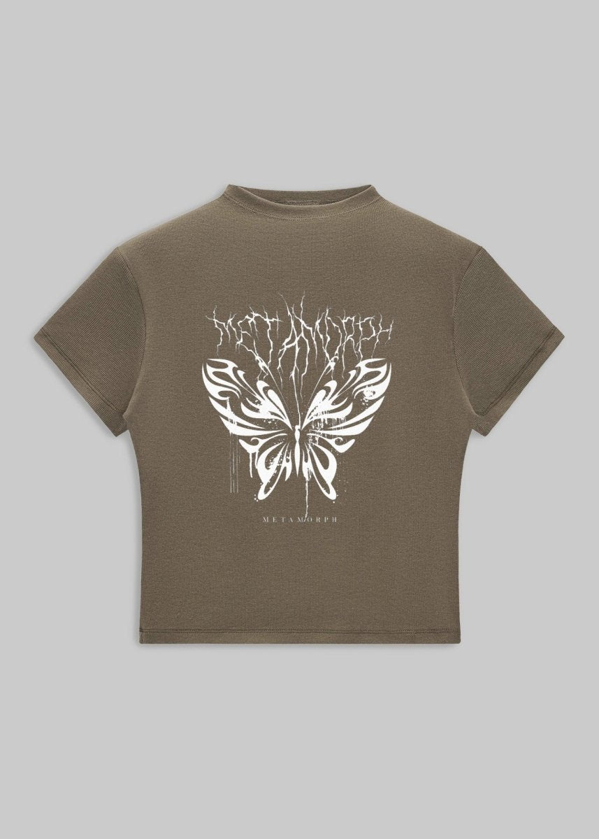 Butterfly Slim Fit Tee - TOPARADI