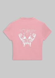 Butterfly Slim Fit Tee - TOPARADI