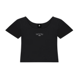 Moon Oath | Essential Cotton Bodycon Crop Top