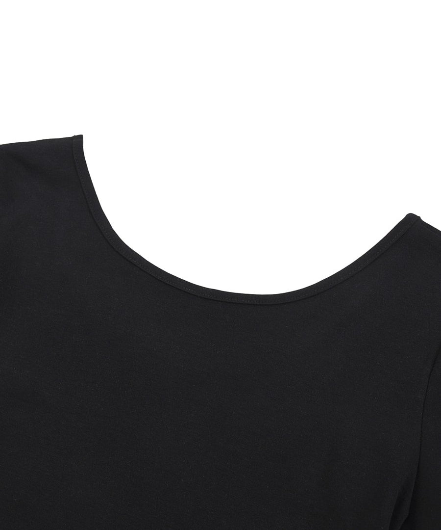 Essential Cotton Bodycon Crop Top