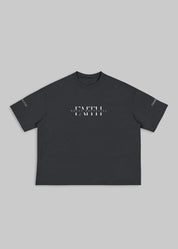 Faith Moves Mountains | Black Boxy Graphic Tee – Matthew 17:20 - TOPARADI