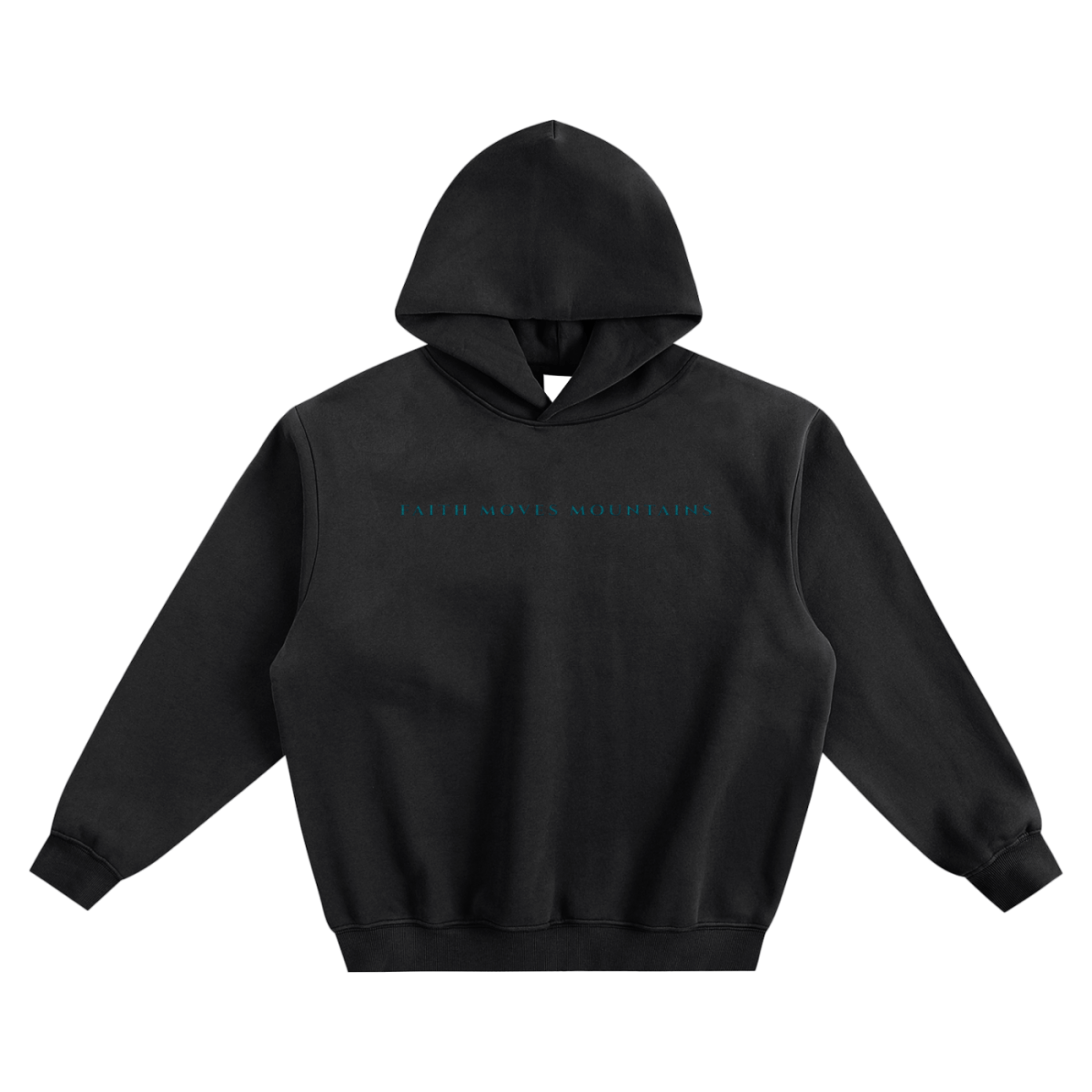  S Faith Moves Mountains | Fleeced Boxy Hoodie