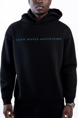 La fe mueve montañas | Sudadera con capucha de forro polar 