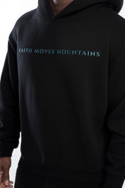 Faith Moves Mountains | Fleeced Boxy Hoodie