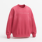 Pink / S Faith Moves Mountains | Monkey Wash Drop-Shoulder Sweatshirt