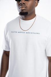 Faith Moves Mountains | Oversized Drop-Shoulder Tee