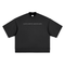Black / M Faith Moves Mountains | Oversized T-Shirt Heavyweight Cotton