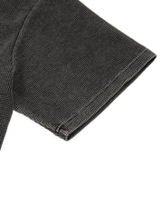 Faith Moves Mountains | Waffle-Texture Boxy T-Shirt