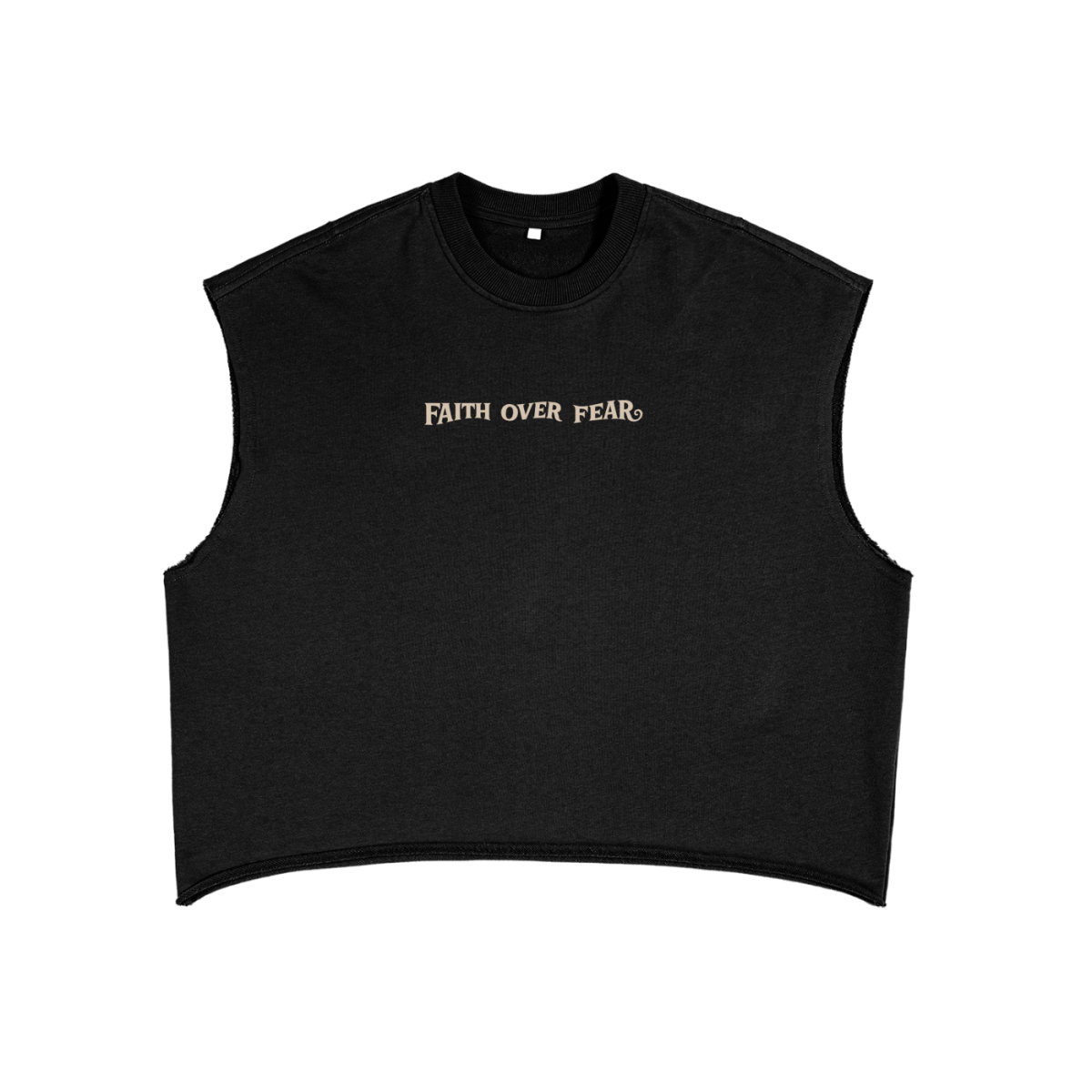  S French Terry Boxy Tank Top