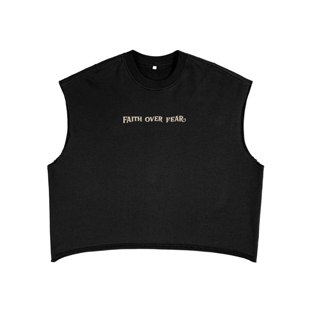 French Terry Boxy Tank Top