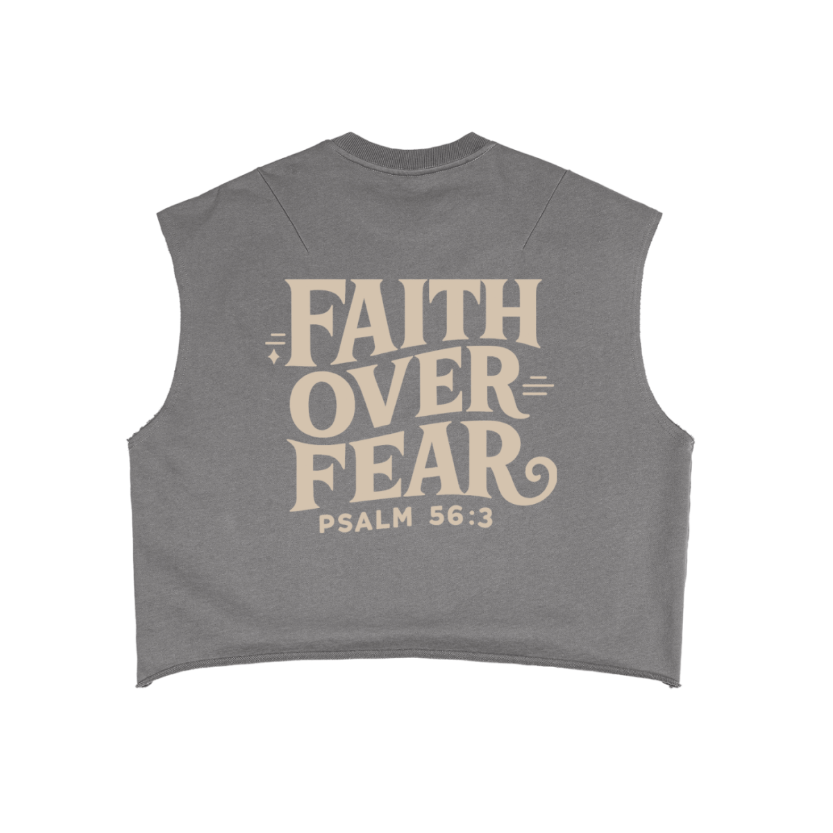 French Terry Boxy Tank Top