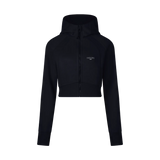 Juramento de Luna | Sudadera corta con cremallera