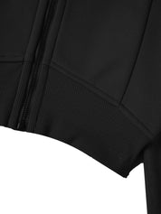 Moon Oath | Cropped Zip-Through Hoodie