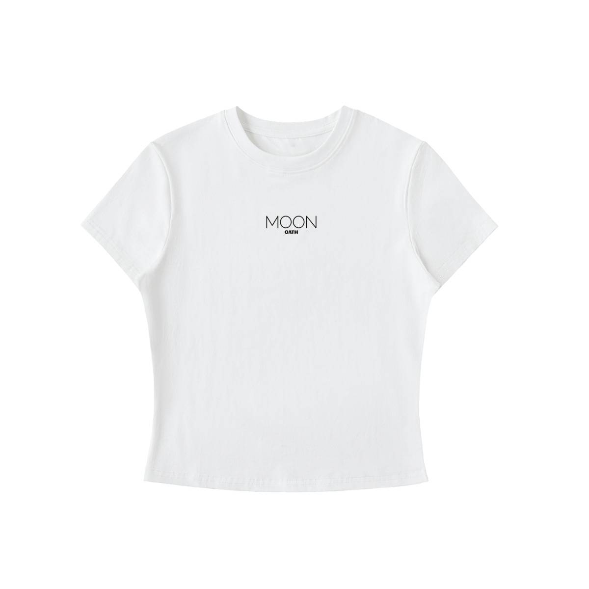 Moon Oath | Essential Bodycon Crewneck T-Shirt