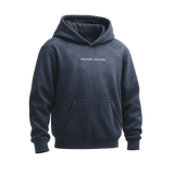 Juramento de Luna | Sudadera extragrande con capucha y lavado de mono hecha a mano