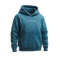 Blue / S Moon Oath | Handcrafted Monkey Wash Oversized Hoodie