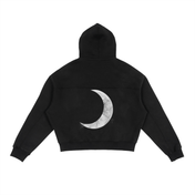 Fleece Zip-Up Boxy Hoodie For Women