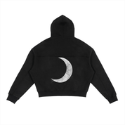 Fleece Zip-Up Boxy Hoodie For Women