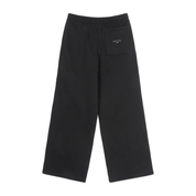 Fleece Drawstring Straight-Leg Sweatpants For Women