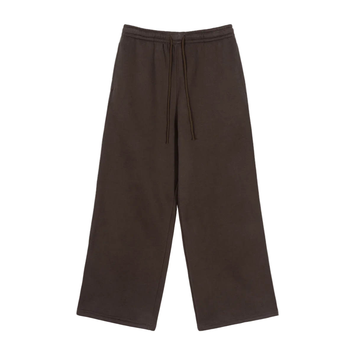  S Fleece Drawstring Straight-Leg Sweatpants For Women