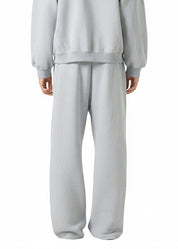 Moon Oath | Men's Contrast-Stitched Fleece Sweatpants