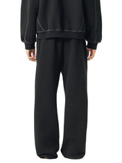 Moon Oath | Men's Contrast-Stitched Fleece Sweatpants