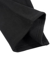 Fleece Drawstring Straight-Leg Sweatpants For Man