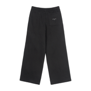 Fleece Drawstring Straight-Leg Sweatpants For Man