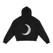 Fleece Zip-Up Boxy Hoodie For Men