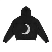 Fleece Zip-Up Boxy Hoodie For Men