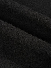 Fleece Zip-Up Boxy Hoodie For Men