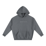 Gray / S Moon Oath | Oversize Fleeced Hoodie