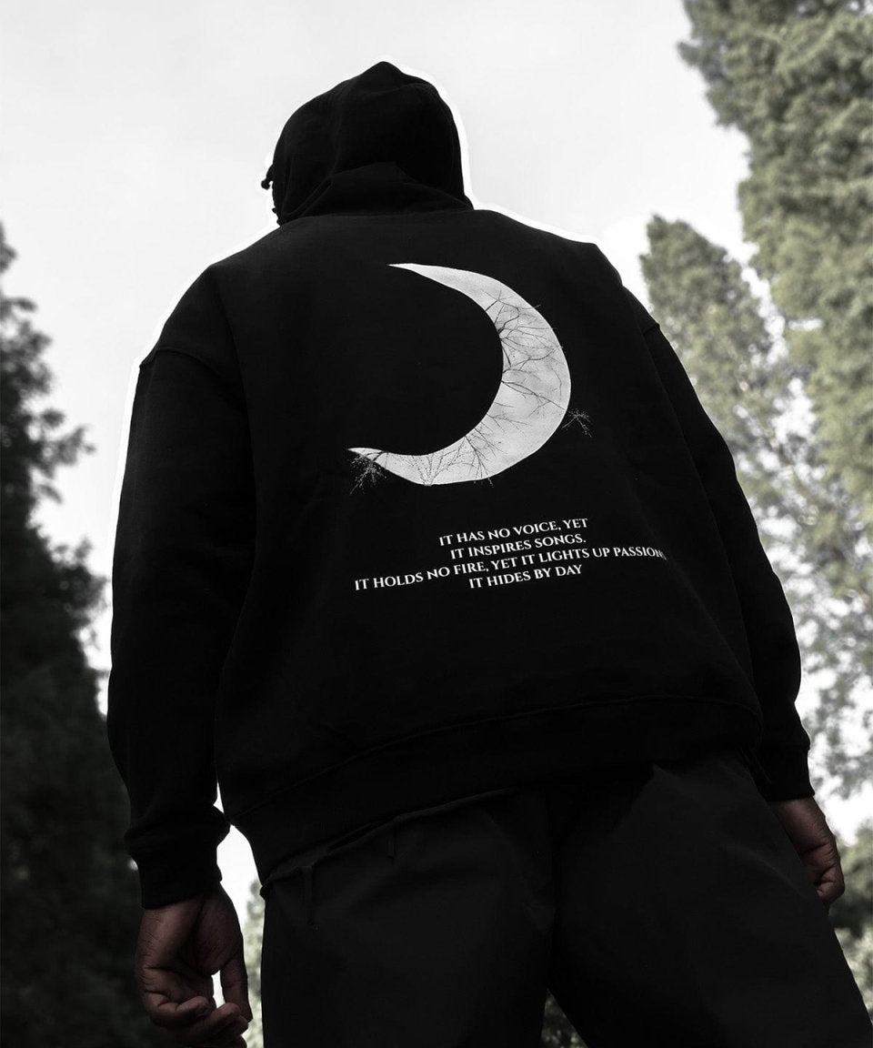 Moon Oath | Oversize Fleeced Hoodie