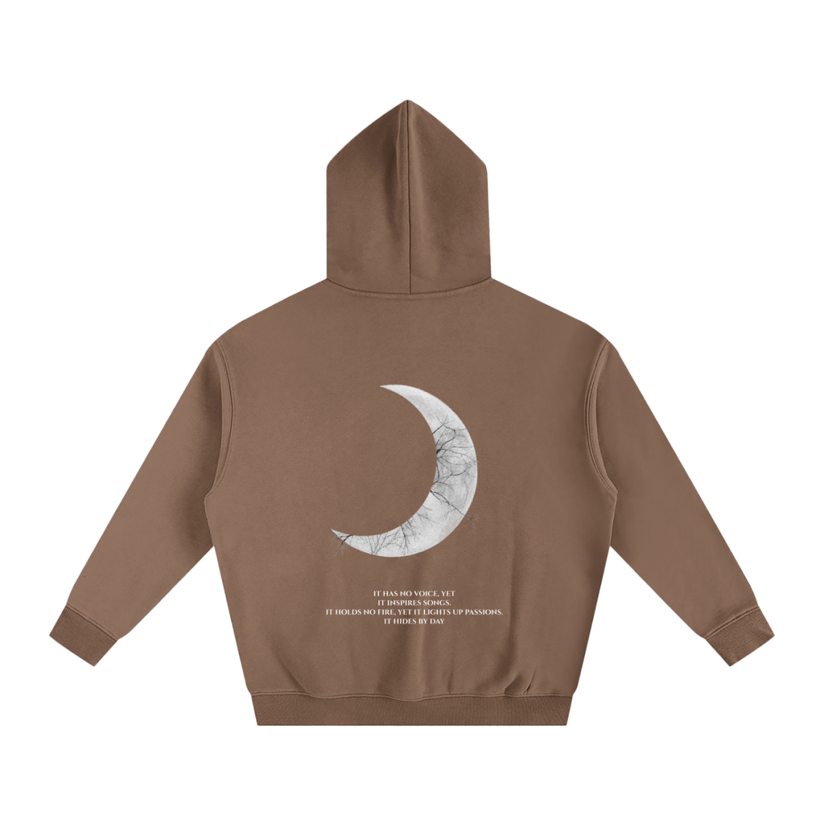 Moon Oath | Oversize Fleeced Hoodie