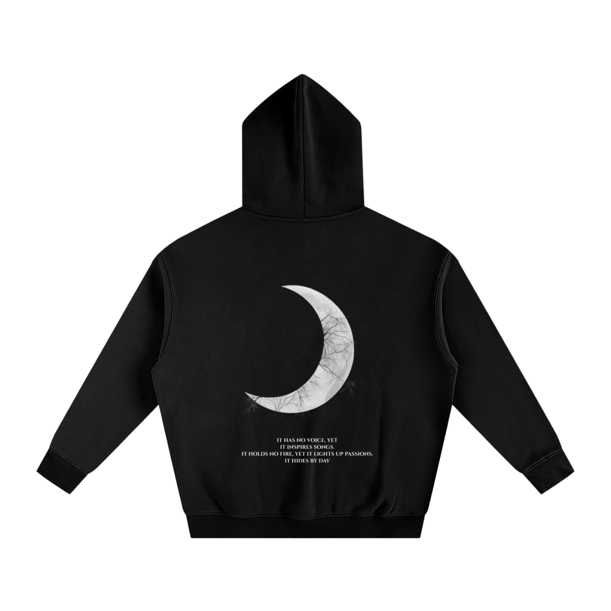 Moon Oath | Oversize Fleeced Hoodie