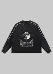 Moon Oath Premium Black Sweatshirt - TOPARADI