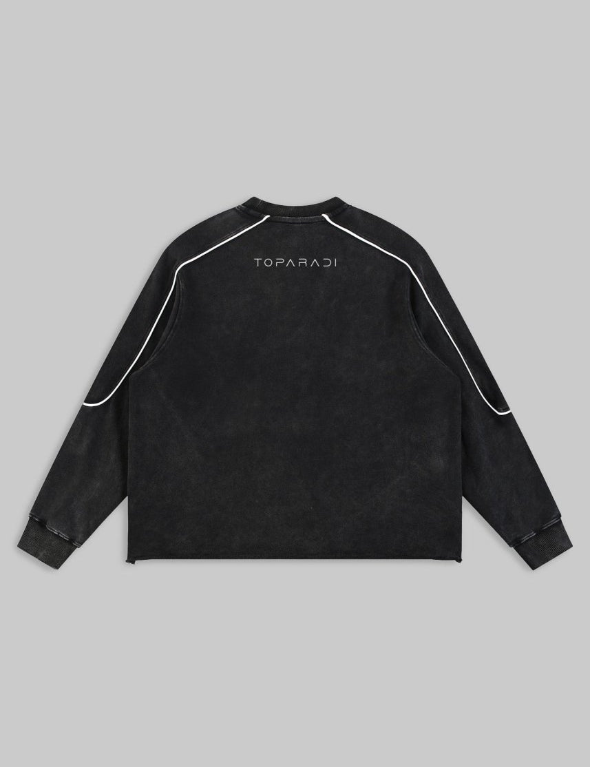 Moon Oath Premium Black Sweatshirt - TOPARADI