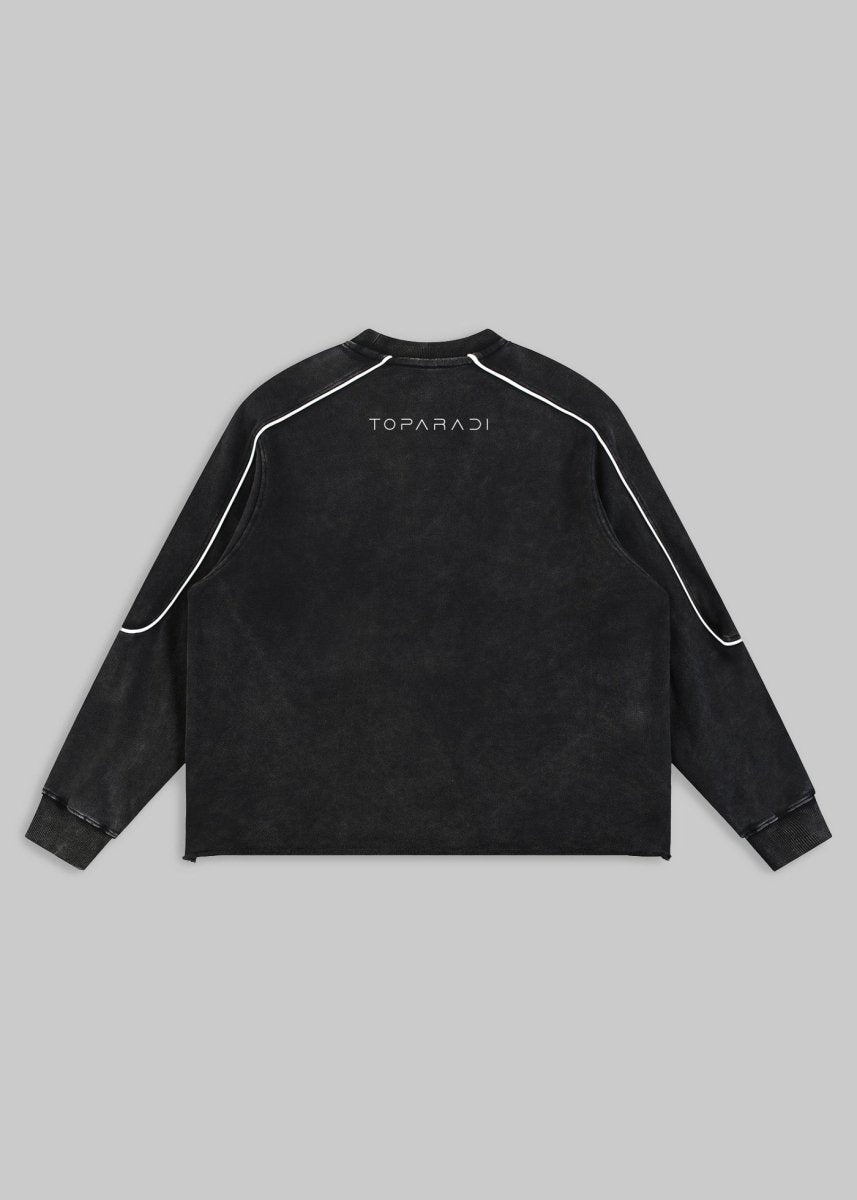 Moon Oath Premium Black Sweatshirt - TOPARADI
