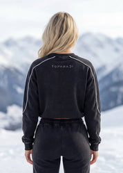 Moon Oath Premium Black Sweatshirt - TOPARADI