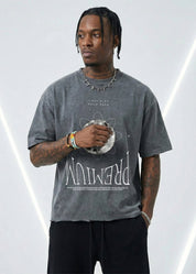 Moon Oath Premium Gray Tee