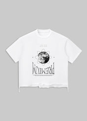 Moon Oath Premium White Tee - TOPARADI