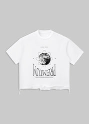 Moon Oath Premium White Tee - TOPARADI